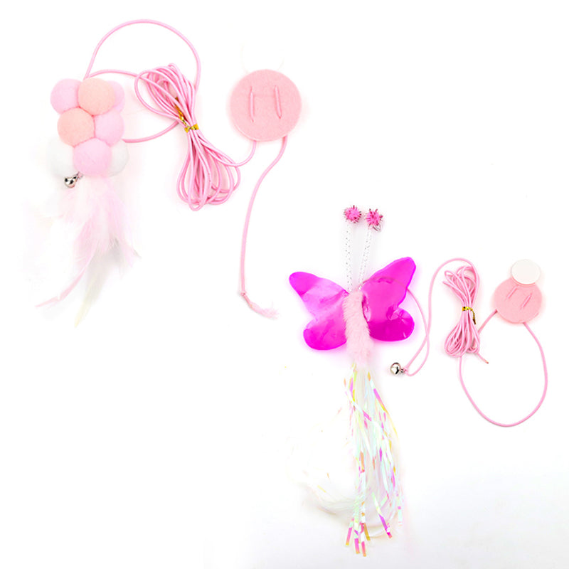 Felt Cat Toy Hanging Door
