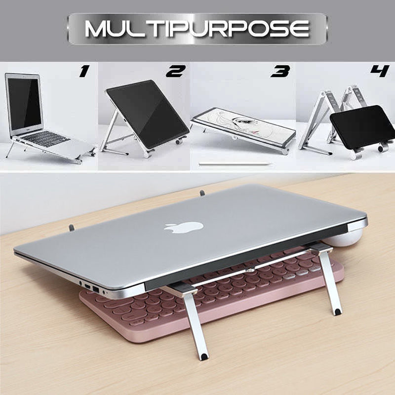 Portable Aluminum Foldable Laptop Stand