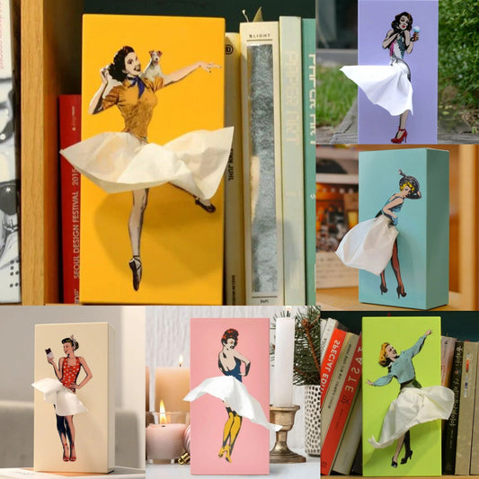 🔥LAST DAY 48% OFF🎁 - Flying Skirt Tissue Box