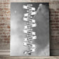 Personalized Canvas Wall Art"Date of birth of children" -Winter