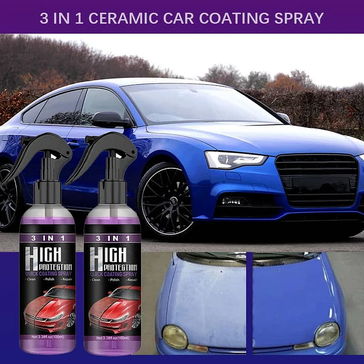 🔥Last Day 49% OFF🔥-3 in 1 Ceramic Car Coating Spray Coating agent