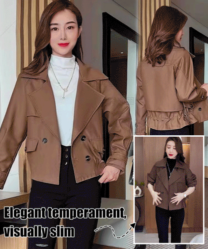 Spring And Autumn Casual Coat Loose Trench Coat
