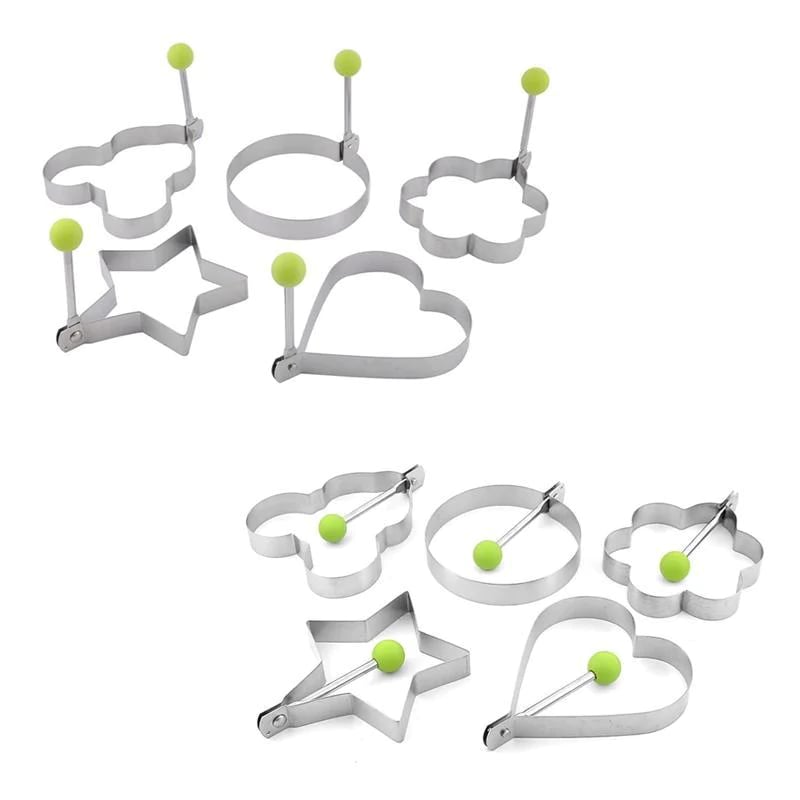 Kreativ omelettform i rustfritt stål/Creative Stainless Steel Omelette Mold