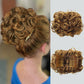 Extension De Chignon Pour Cheveux Bouclés Courts Et Désordonnés / Extension of Short and Messy Curly Hair Bun