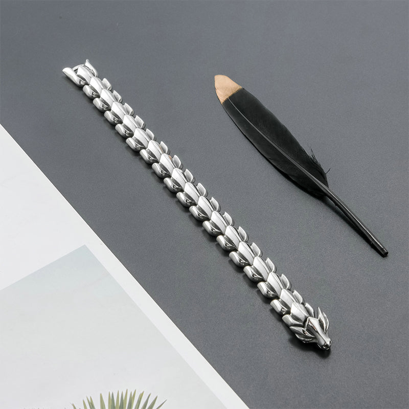 Dragon Keel Chain Link Bracelet for Men