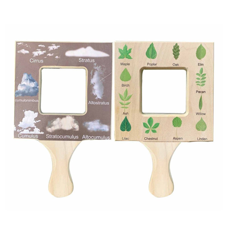 Wooden Cloud Identifier