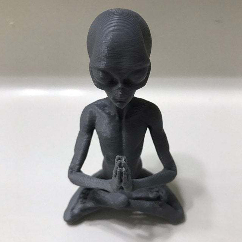Alien Garden Resin Statue