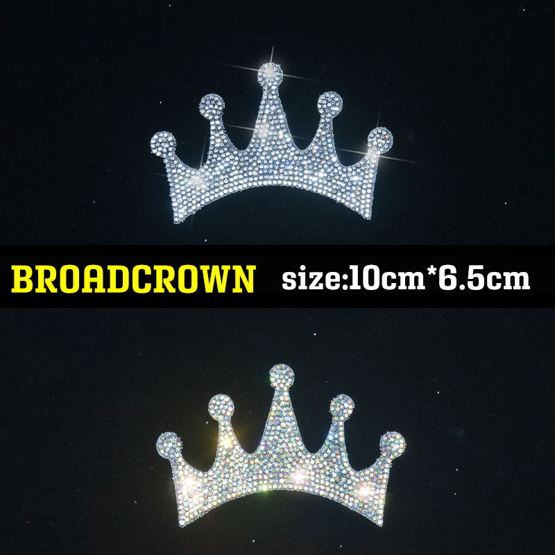 Cartoon Pattern Rhinestone Sticker