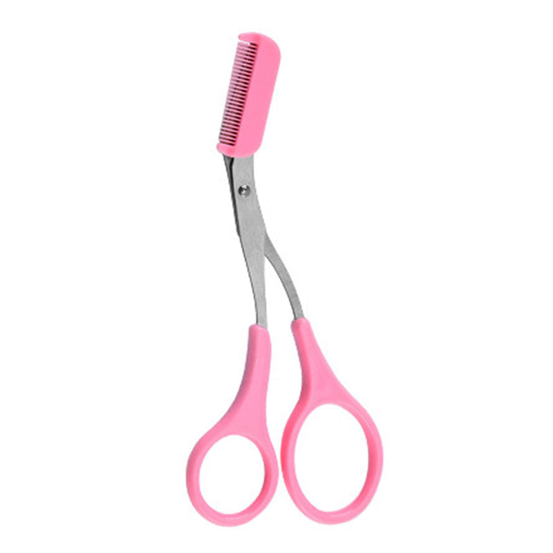 Eyebrow Trimmer Scissors with Comb
