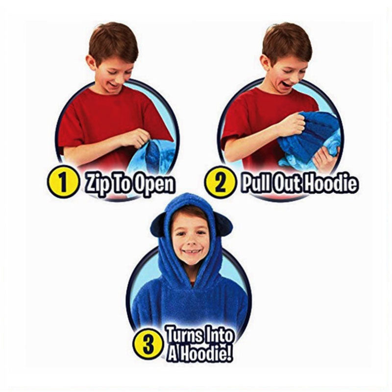 Cute Doll Pets Plush Hoodie Sweatshirt for Kids