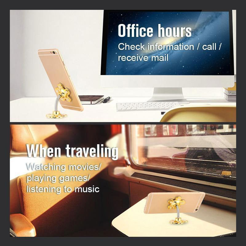 Double-Headed Suction Cup Magic Mobile Phone Holder