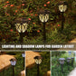 Lighting And Shadow Lamps For Garden Layout