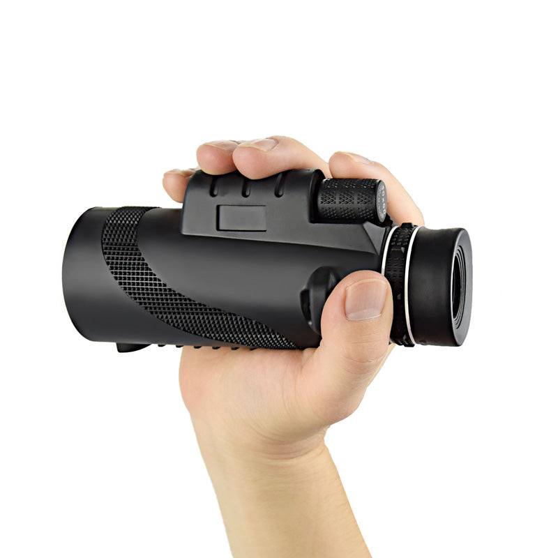 40×60 HD Monocular with Smartphone Holder
