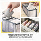 Drawer type separator basket for trousers and clothes storage box