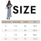 Retro Temperament Mosaic Knit Waist Sling Dress