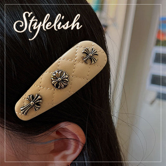 Cross Sanskrit Personality Hair Clip