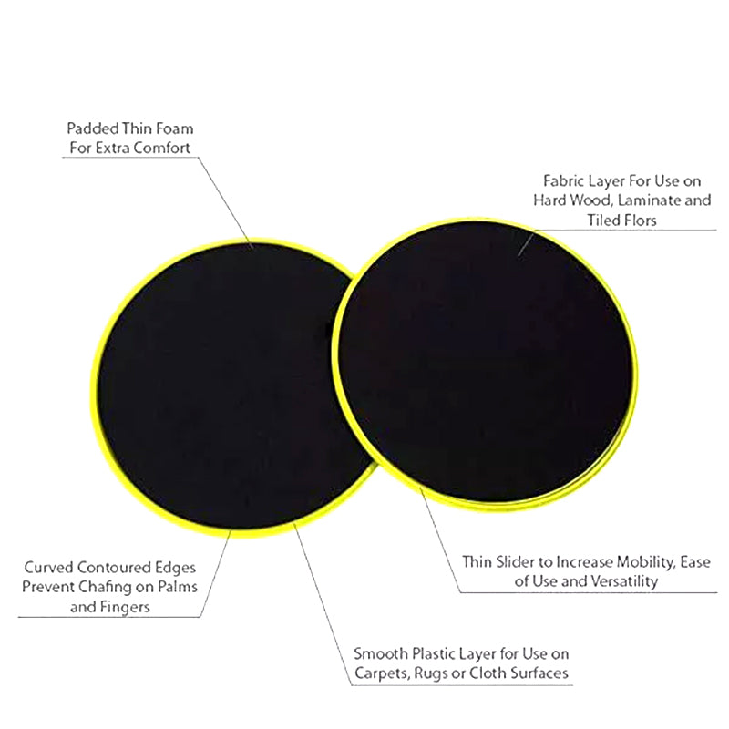Multifunctional Sliding Fitness Disk