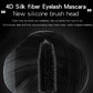 Waterproof 4D long lasting Black Mascara