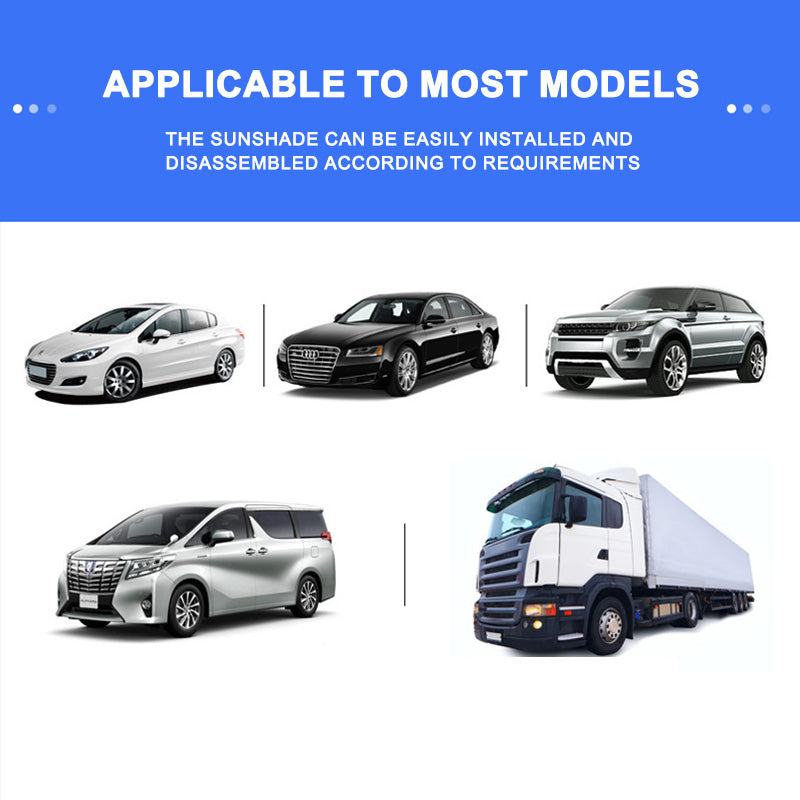 Car Automatic Retractable Sun Shade