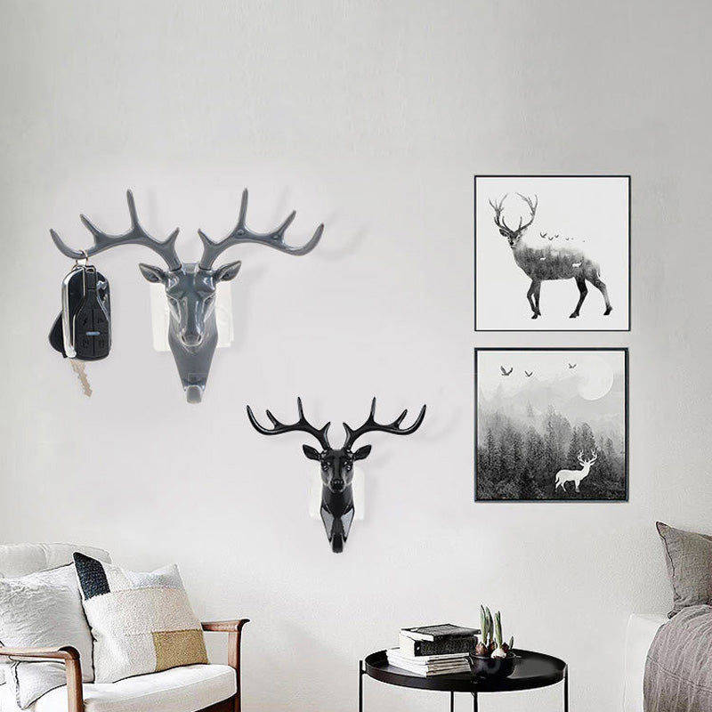 Creative Deer Head Wall Hanging