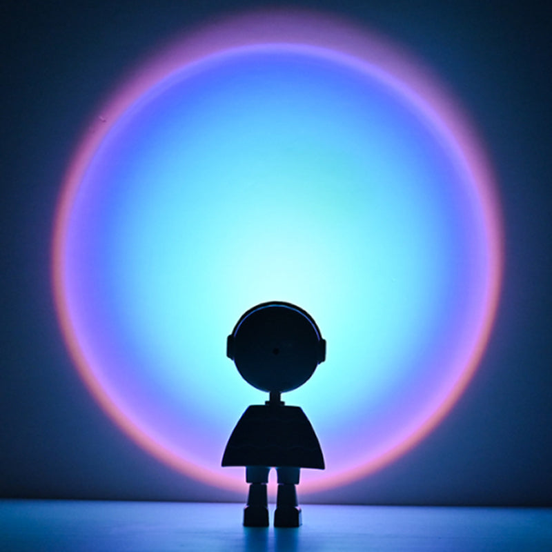 Modern Robotic Sunset Lights