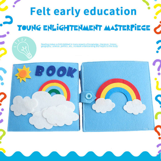 Soft Cloth Montessori Story Book