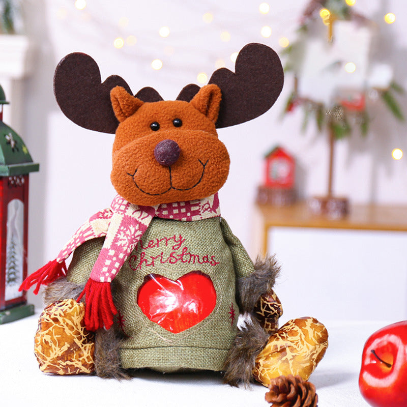 Christmas Sitting Apple Bag