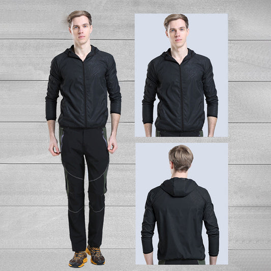 UPF 50+ Sun Protection Jacket Breathable Packable