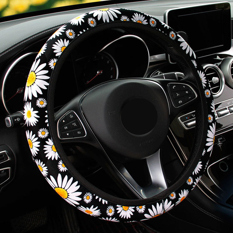Seven-color Rainbow Steering Wheel Cover