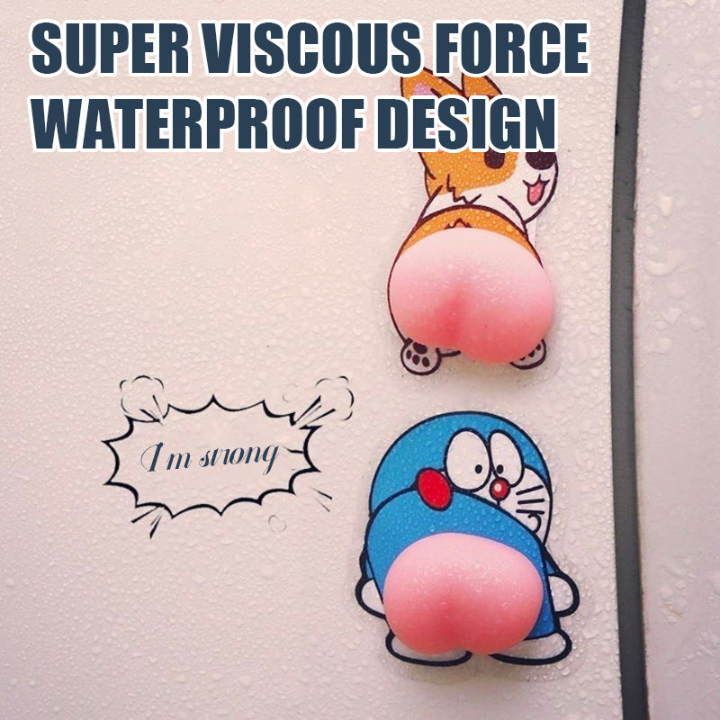 Cartoon Anti-collision Stickers（2 Pcs）