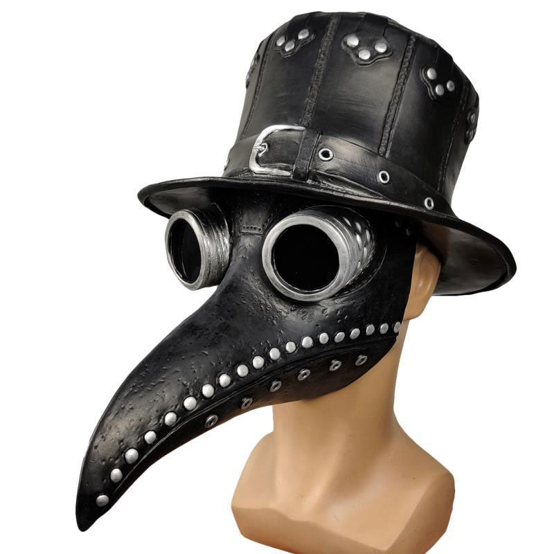 HALLOWEEN MEDIEVAL STEAMPUNK PLAGUE DOCTOR BIRD MASK