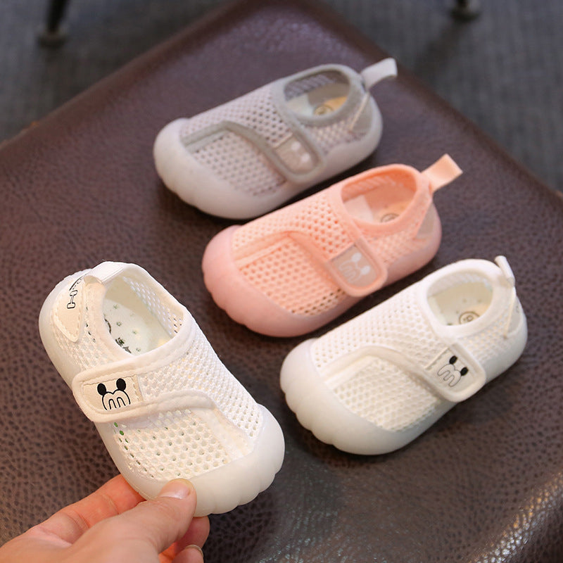 Children's Mesh Flying Weave Breathable Shoes