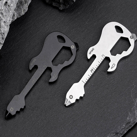 12 in 1 Stainless Steel Multitool Guitar Shape EDC Tool