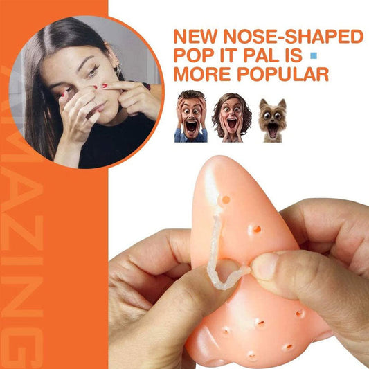 Decompression Pimple Popping Toy Nose