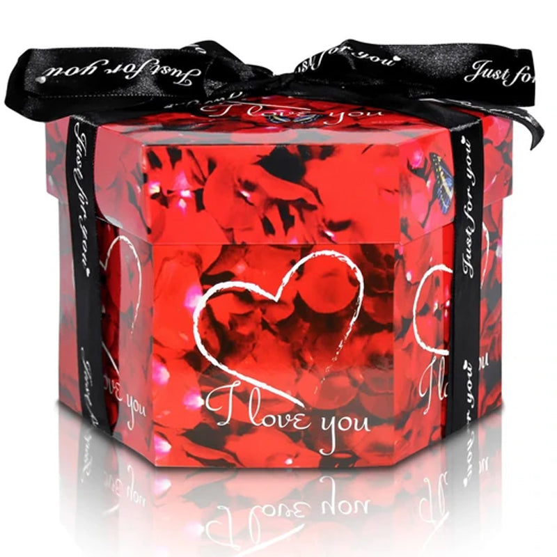 DIY Explosion Gift Box for Handmade Photo Album