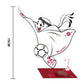 2022 World Cup Mascot Standing Sign