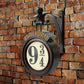 Harry Potter Wall Clock Night Light
