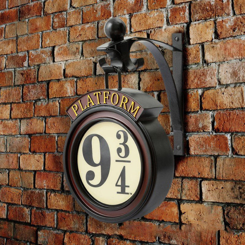 Harry Potter Wall Clock Night Light