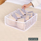 Drawer type separator basket for trousers and clothes storage box