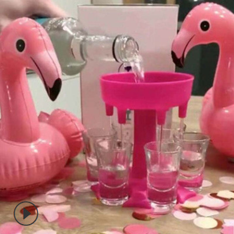 6 SHOT Glass Dispenser