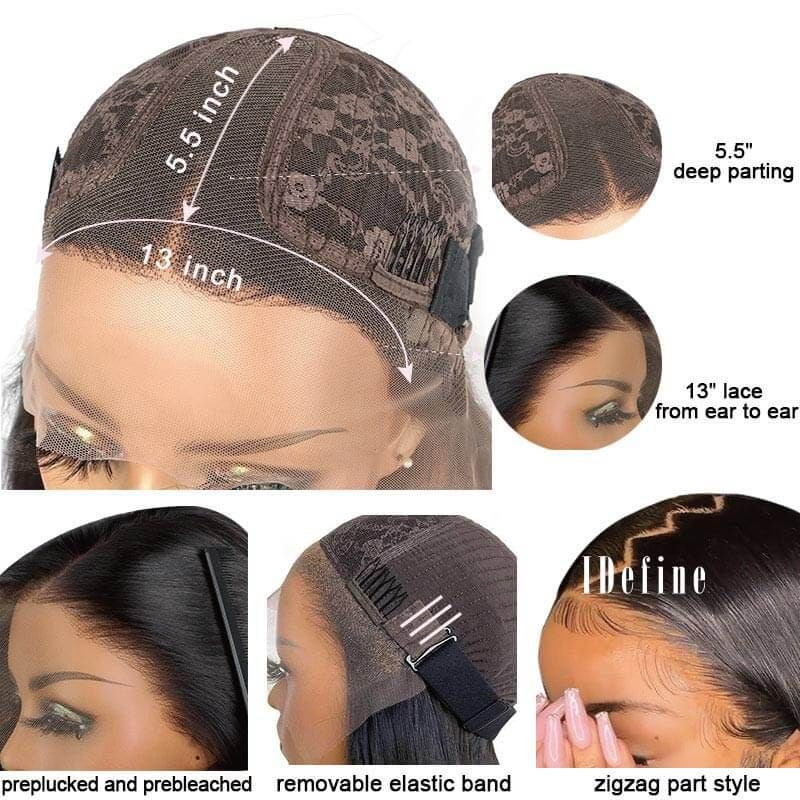 Straight Lace Front Wigs