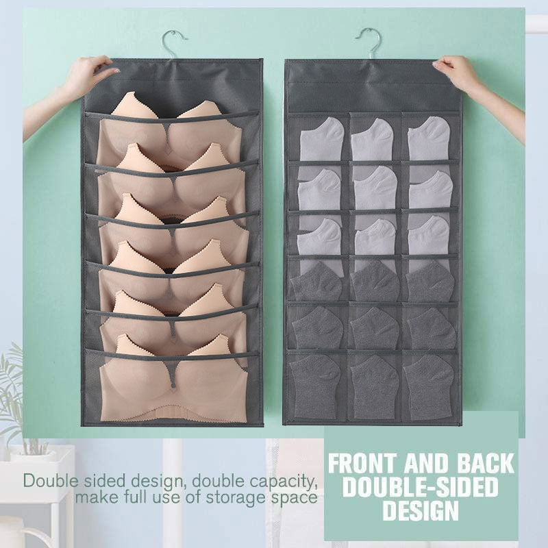 Double-Side Hanging Underwear Organizer