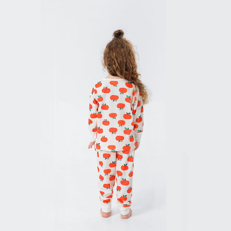 Halloween Pumpkin Full Print Family Pajamas Set