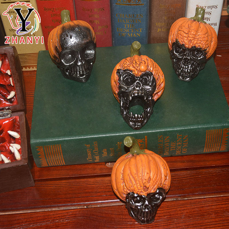 Evil Pumpkin Skulls