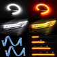 LED Daytime Running Lights Sequential Turn Signal Light