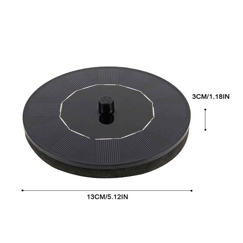 Floating Solar Fountain Garden Water Fountain Decoration