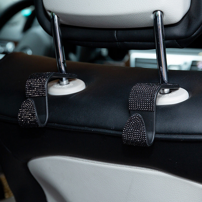 Car Diamond Headrest Hook（2 Pcs）
