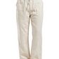Men's linen pocket casual trousers