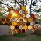 Stained Honeycomb Hanging Decoration