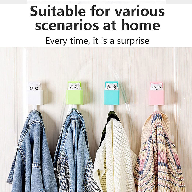 Creative Coat Hooks(4 PCS)
